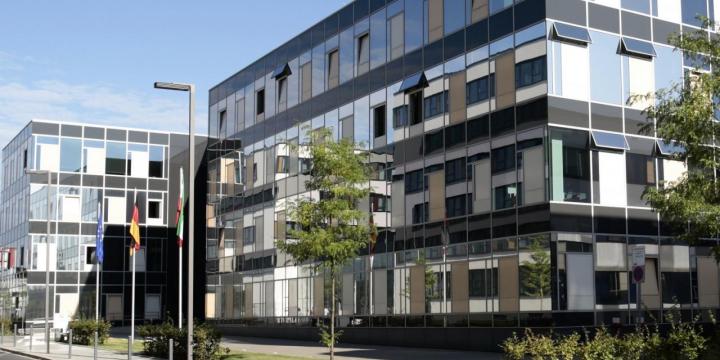 Gebäudeansicht des Schulministeriums